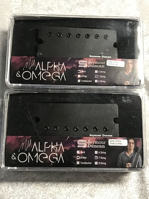 Seymour Duncan Mark Holcomb Alpha And Omega 7 String Soapbar Reverb