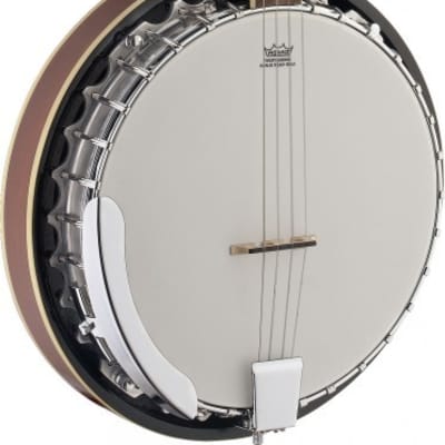 4-string Bluegrass Banjo Deluxe w/ metal pot for sale