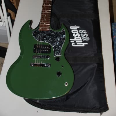 1998 Gibson SGX Army Green image 3
