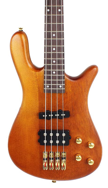 SX SWB1 Active Bass Guitar in Natural