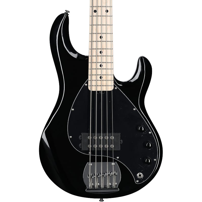 Sterling by Music Man StingRay 5 Electric Bass, 5-String, Black image 1