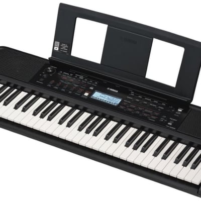 Yamaha PSRE383 61-Key Portable Keyboard - With AC Adapter