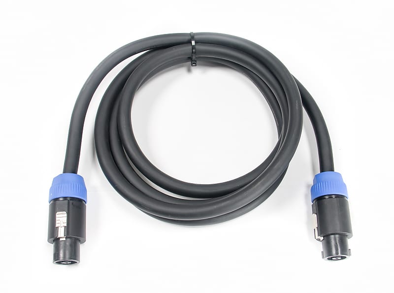 Elite Core 8 Pole 13 AWG 10 ft Speaker Cable w/Speakon Neutrik NL8FC Connectors image 1