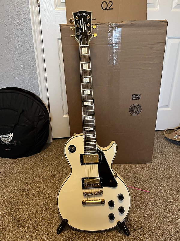 GrassRoots G-LP-CTM Mid 2010s - White | Reverb