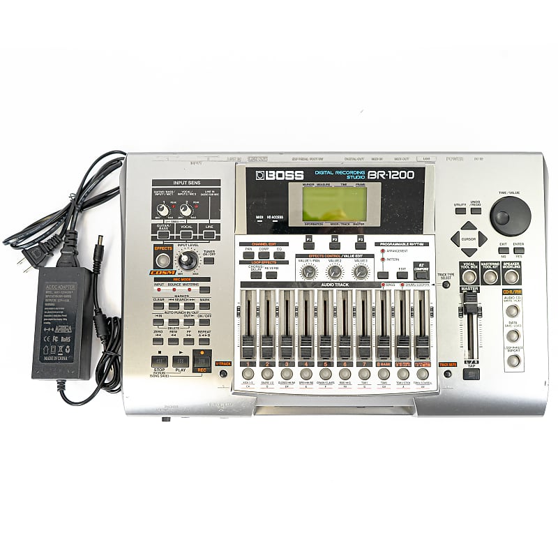 Boss BR1200CD Digital Multitrack Recorder BR-1200CD with Power