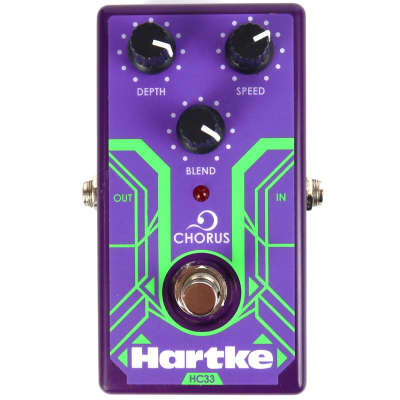 Reverb.com listing, price, conditions, and images for hartke-hc33-chorus-analog-bass-chorus-effects-pedal