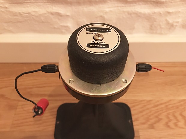 60's Goodmans Trebax 100 ヴィンテージツィーター GOODMANS MIDAX HORN - all original WITH plugs - for VOX AC