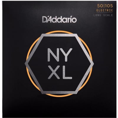 1 Set D'Addario NYXL50105 Nickel Wound Bass Guitar Strings Medium 50-105 Long Scale image 1