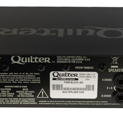 Quilter Tone Block 202 Guitar Amplifier Head 200 Watts image 5