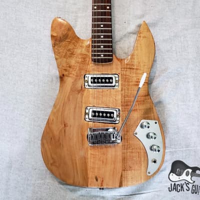 Home Brewed "Strat-o-Beast" Electric Guitar w/ Ric Pups (Natural Gloss Exotic Wood) image 14