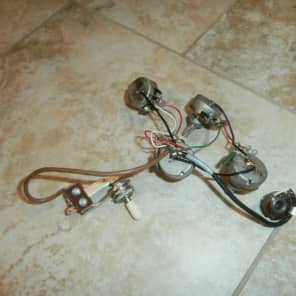 Vintage 1980's Gibson Sonex-180 Electric Guitar Wiring Harness! Pots, Switch! image 2