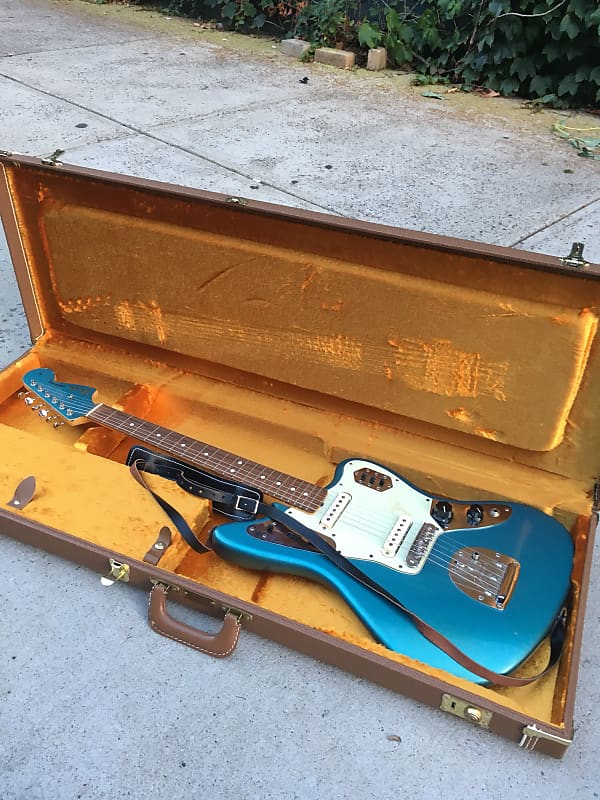 Fender Jaguar "thin skin" 1962 reissue 2011 Lake placid blue Reverb