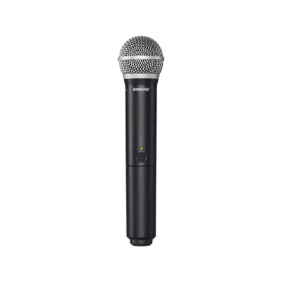 Shure BLX2/PG58=-H9 Handheld Transmitter with PG58 Capsule - H9 (512 to 542 MHz) image 1