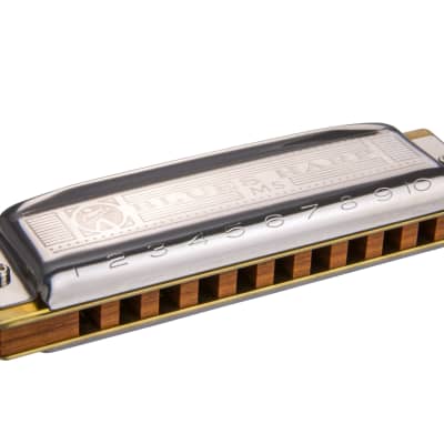 Hohner 532BX-C MS Series Modular Blues Harp Harmonica - Key of C Silver image 2