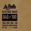 La Bella RX-S 4 String Series - RX-S4A Rx Stainless 40-60-80-100