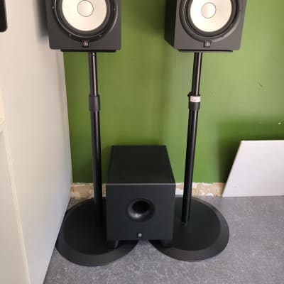 Yamaha HS5 5" Powered Studio Monitor pair + HS8S Subwoofer image 3
