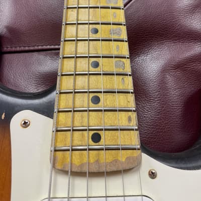 Pre-Owned Nash S-57 Two Tone Sunburst 730 Electric Guitar image 5