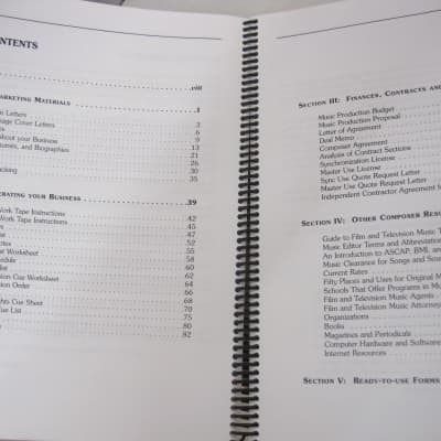 Immagine Film and Television Composer's Ressource Guide Book - 3