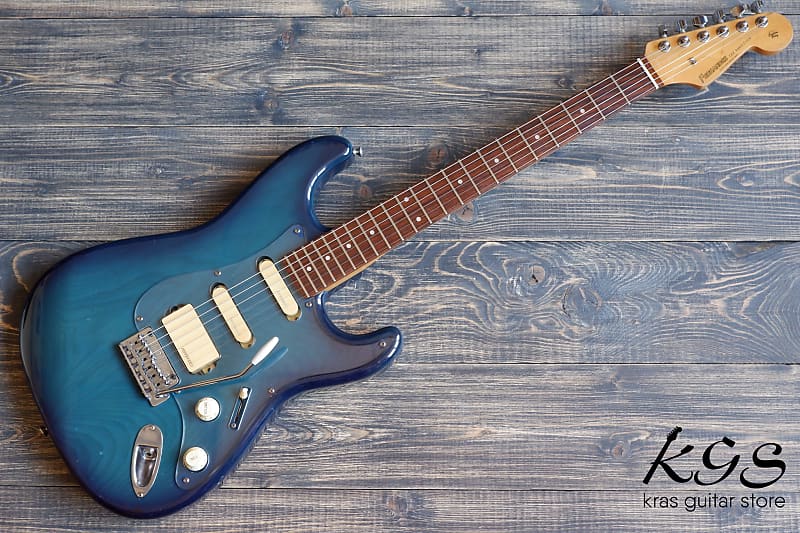Fernandes The Function ST-45 SSH レア Fernandes The Function ST-45 SSH Electric Guitar Navy blue