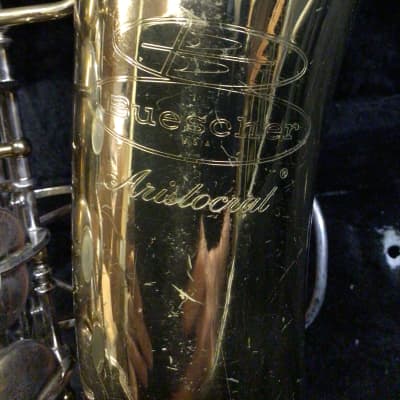Buescher Aristocrat Eb Alto Saxophone (Needs Work) image 4