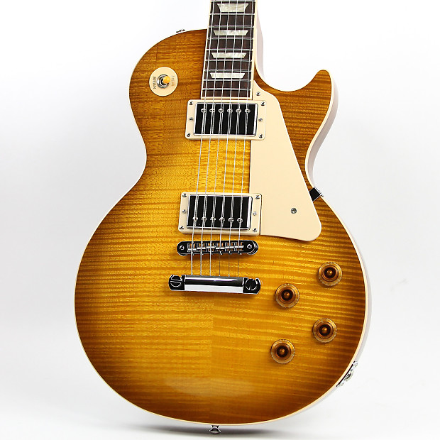 2010 Gibson Les Paul Traditional Plus 2010 Honeyburst Flame Top