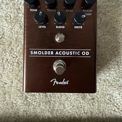 Reverb.com listing, price, conditions, and images for fender-smolder-acoustic-overdrive