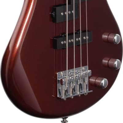 Ibanez GSR Mikro Compact 4-String Electric Bass Root Beer image 4