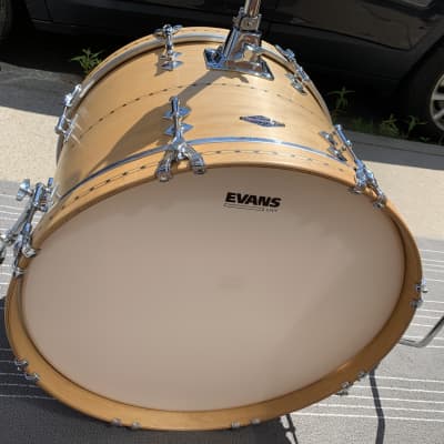 Craviotto drum set autographed 4 drums 20 12 14 + snare excellent HARD TO find ! image 6