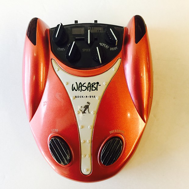 Danelectro Wasabi Rock A Bye Distortion Echo Pedal