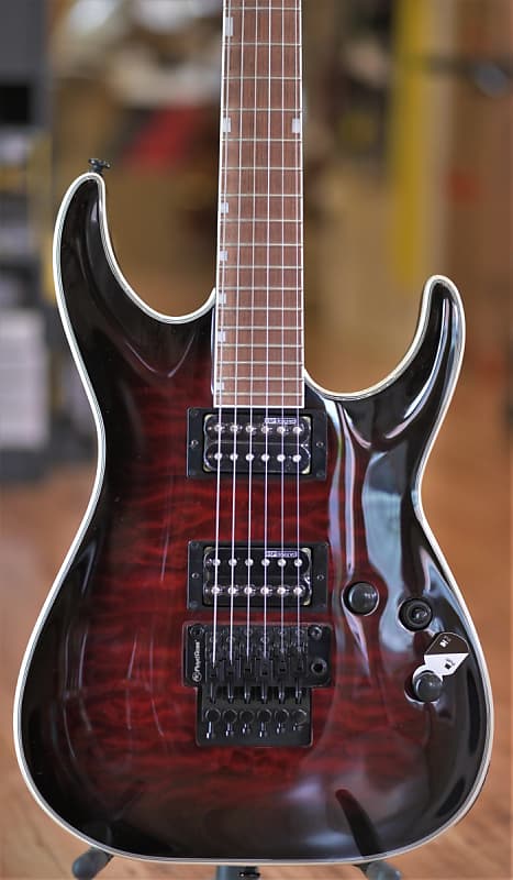 ESP LTD MH-230QM - See Thru Black Cherry Sunburst | Reverb Brazil