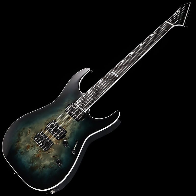ESP E-II M-II NT HS BM Mercury Blue Burst