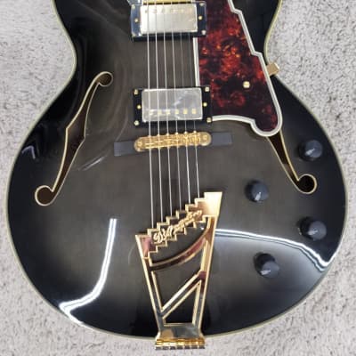 D'ANGELICO Excel DH 6 String Grey Black Finish electric guitar #DAEDHGRBGT #1 image 3