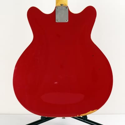 1971 Fender Coronado II Candy Apple Red Vintage American with Hardshell Case image 2