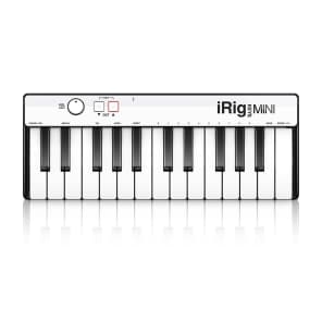 IK Multimedia iRig Keys Mini 25-Key Mobile MIDI Keyboard Controller