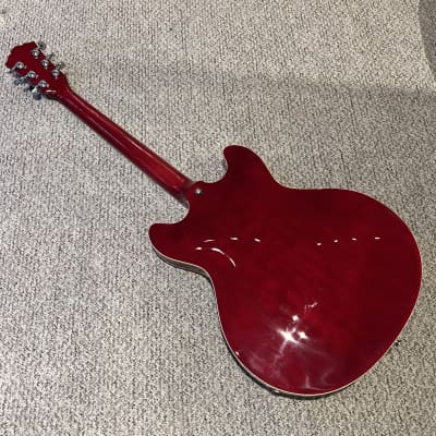 Washburn HB-30 in Cherry Red image 8