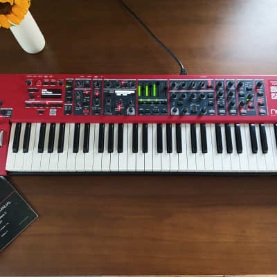 Nord Wave 2 61-Key 48-Voice Polyphonic Synthesizer 2013 - 2022 - Red