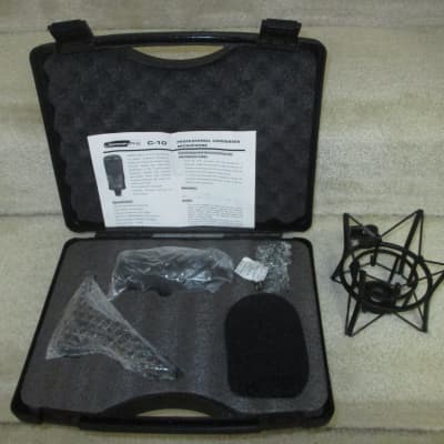 Jammin Pro C-10 Pro Condenser Microphone 2000s - Black/Case/Shock Mount image 1