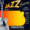 Thomastik-Infeld	JS110 Jazz Swing Flatwound Electric Guitar Strings - Extra Light (.10 - .44)