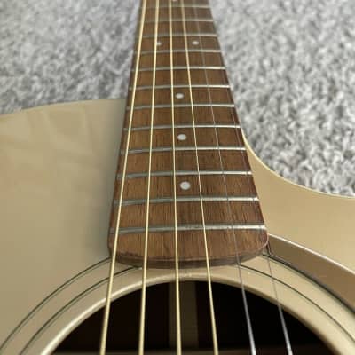 Fender Newporter Player California Series CHP Champagne Acoustic Electric Guitar image 8