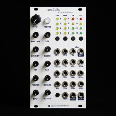 nanoCell (Expanded Monsoon) Mutable Clouds Eurorack Synth Module (White)