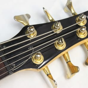 1995 Ibanez SR506 Soundgear 6-String Bass, Black, Made in Korea #28285 image 10