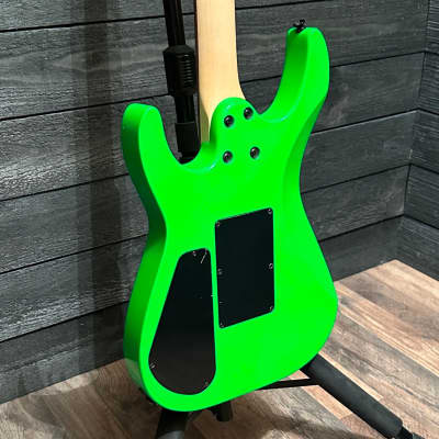 Jackson X Series Dinky DK3XR HSS Neon Green Electric Guitar image 4