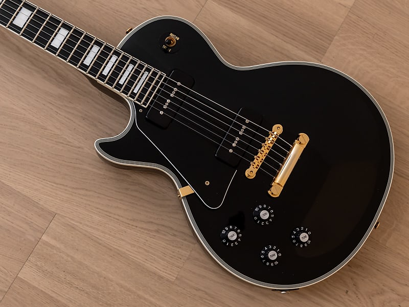 2018 Edwards ESP E-LP-130CD/P Black Beauty Left Handed Mint