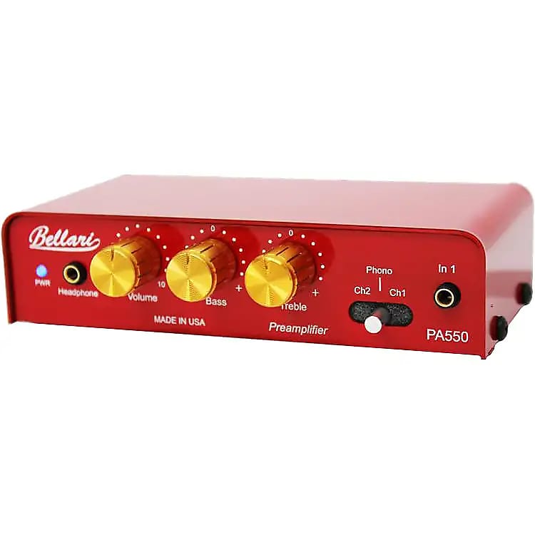 Bellari PA550 Three Channel Preamp with Phono image 1