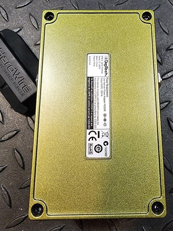 【特典有】Digitech CM-2 Tube Overdrive サイン入り DigiTech Hardwire CM-2 Tube Overdrive Guitar Pedal Tested