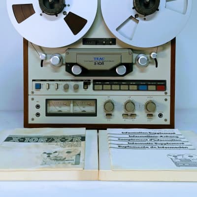 TEAC X-10 1/4" 2-Track Reel to Reel Tape Recorder