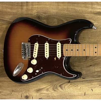 Fender Standard Stratocaster with Maple Fretboard 2016 - Brown Sunburst for sale