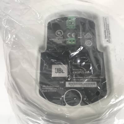 New JBL Control 65P/T-WH Compact Full Range Premium Pendant Speaker 2pc image 8