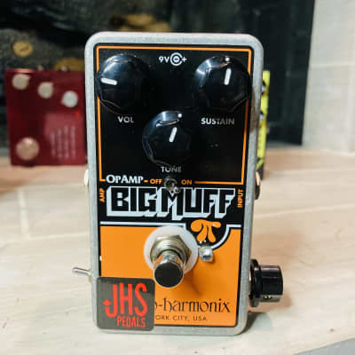 JHS Electro-Harmonix Op Amp Big Muff Pi Reissue with 