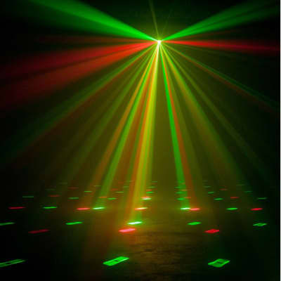 American DJ ANI MOTION 20W Red/Green Compact Laser Effects Light+Wireless Remote image 4